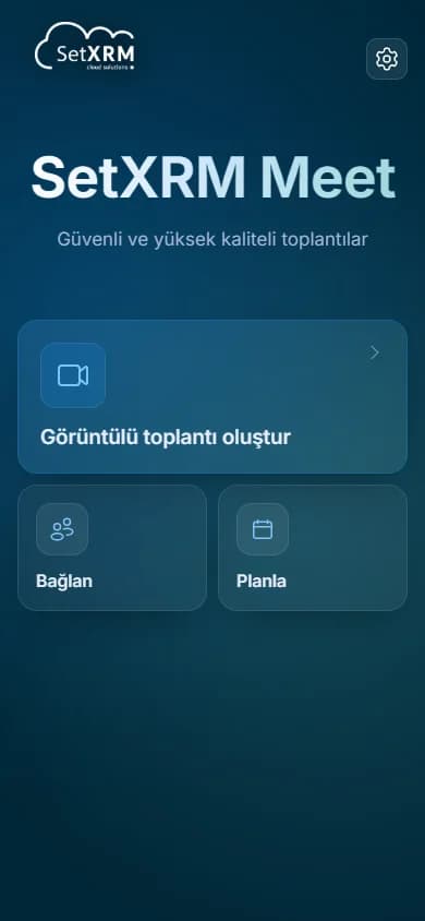 SetXRM Meet – Joining from mobile devices